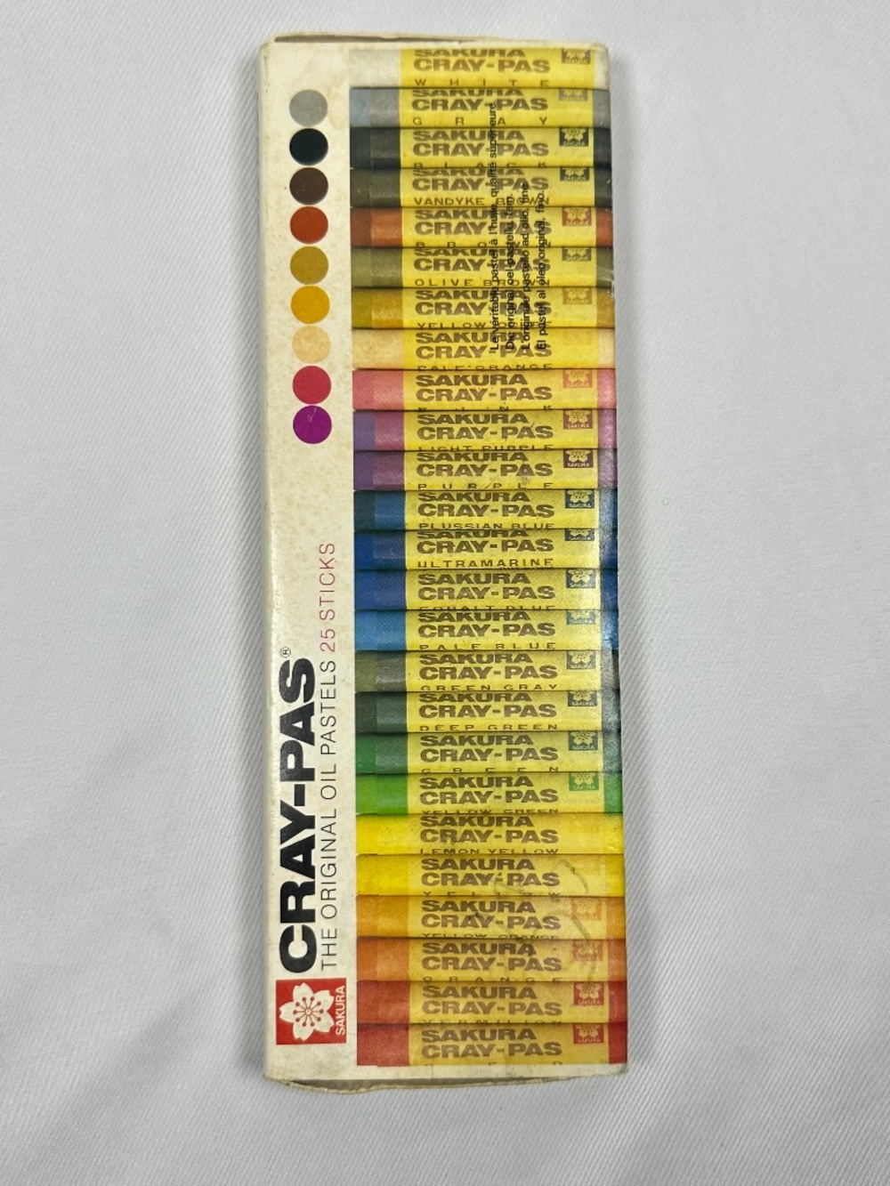 Cray-Pas "The Original Oil Pastels" Coloring, Blending, Washes, Scratchboard